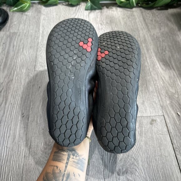 VIVOBAREFOOT Jing Jing Black Leather Flats Women EU 39 Barefoot Minimalist Shoes - Picture 7 of 9